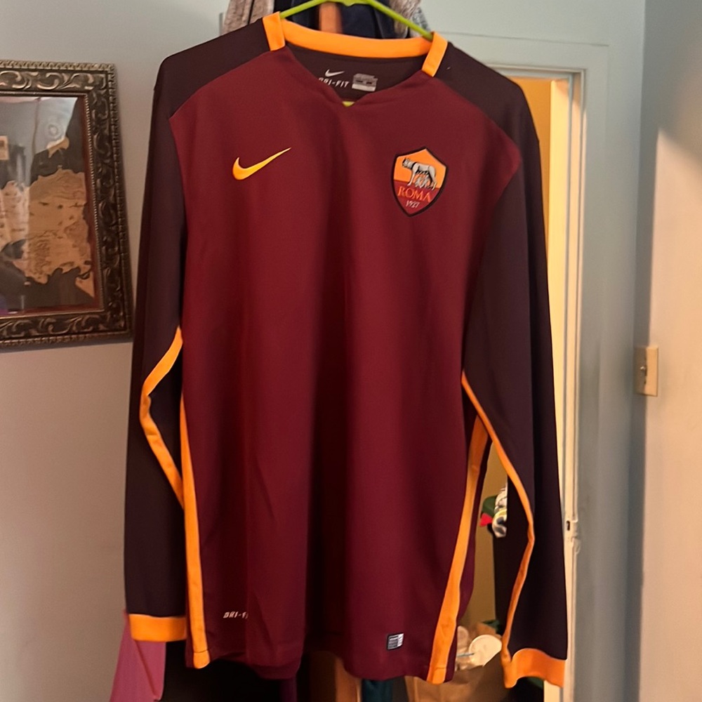 Nike AS Roma #10 Francesco Totti 2015 Home 1st Kit